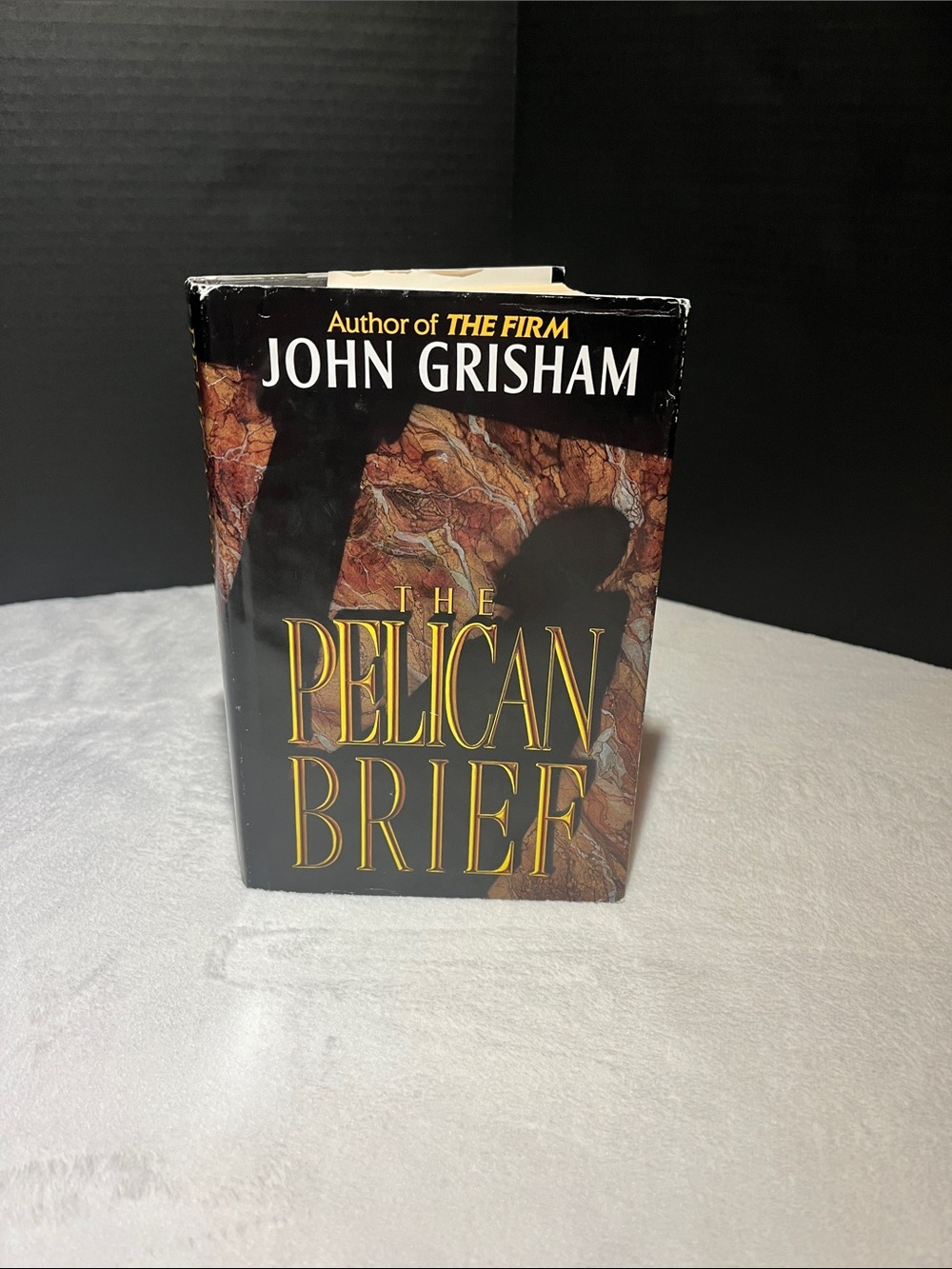 Vintage John Grisham "The Pelican Brief" Hardcover Book with Dust Jacket